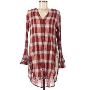 Anthropologie Akemi + Kin Long Sleeve Button-Down Shirt Size M